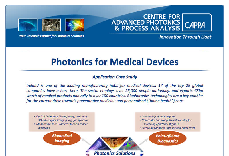 Photonics Applications - CAPPA