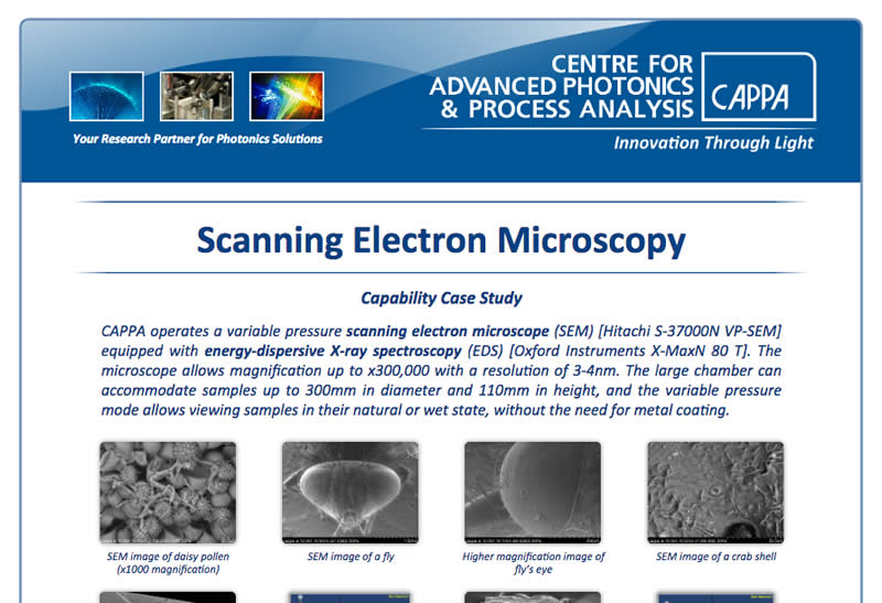 Photonics Applications - CAPPA