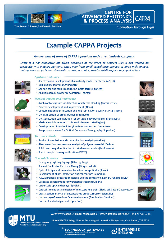 Photonics Applications - CAPPA