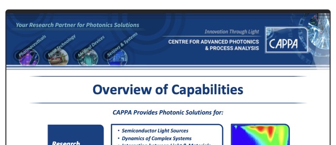 Photonics Applications - CAPPA