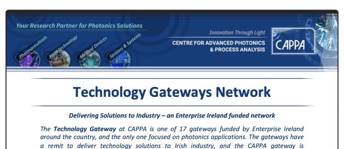 Photonics Applications - CAPPA